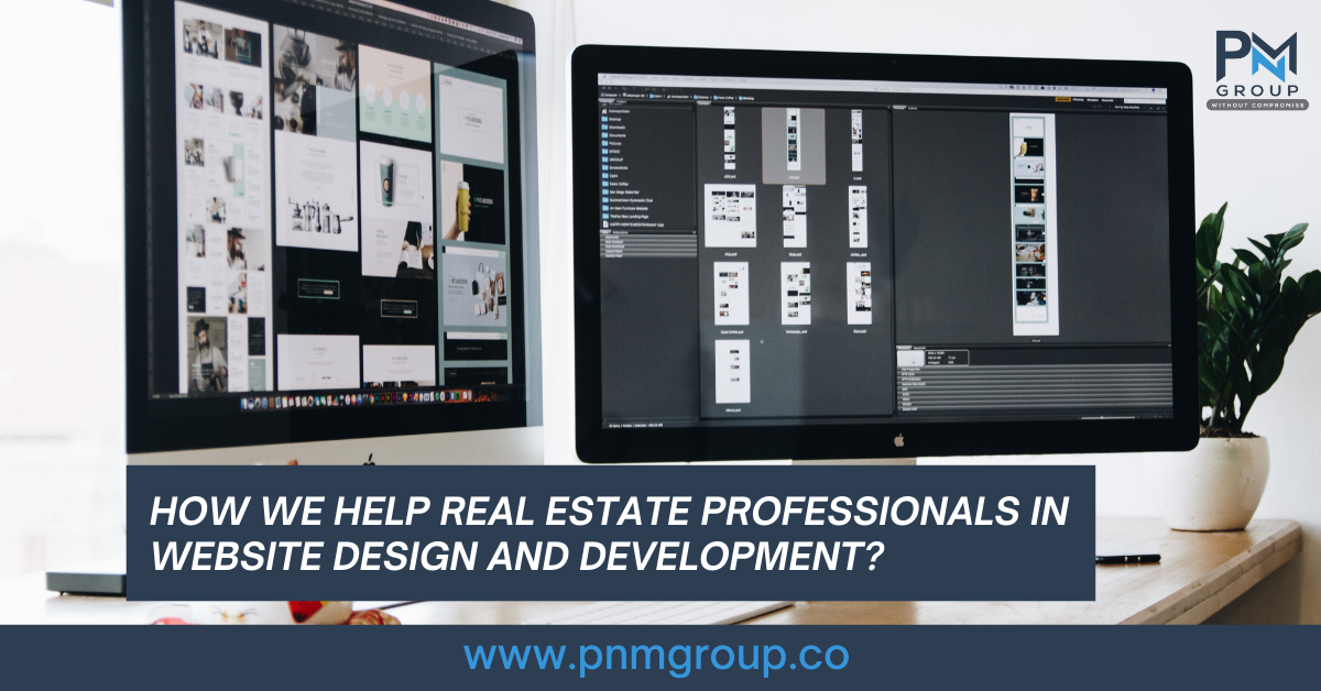 website design and development for real estate professionals